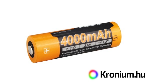 Nagyfeszültségű akkumulátor Fenix 21700 4000 mAh (Li-Ion)