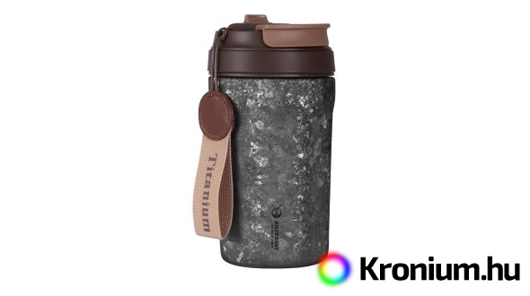 SilverAnt titán termosz bögre 400 ml