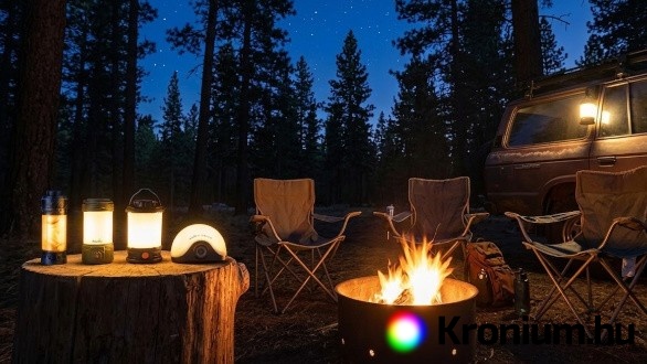LED kempinglámpák: Hogyan világítsunk rá a nyári kalandokra?
