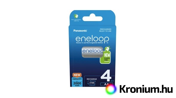 Panasonic Eneloop AA NiMH 4db 2100 ciklus