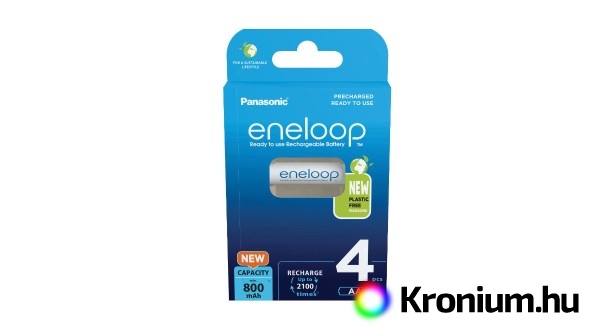 Panasonic Eneloop AAA NiMH 4db 2100 ciklus