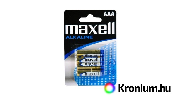 Maxell mikro alkáli ceruzaelem 4db