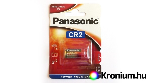 Panasonic CR2 lítium elem