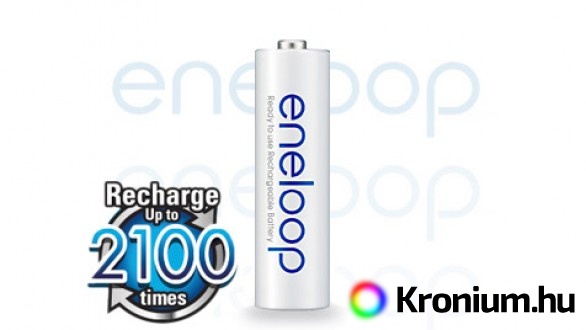 Panasonic Eneloop AA NiMH 1db 2100 ciklusok