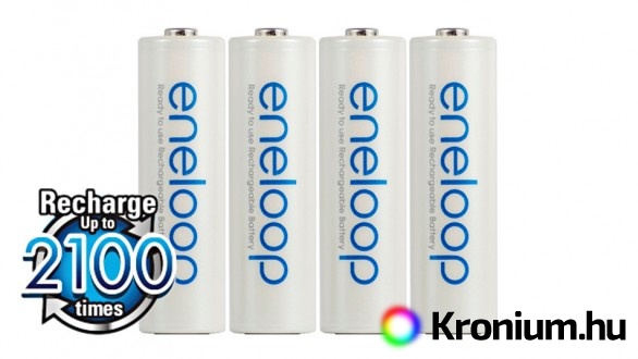 Panasonic Eneloop AA NiMH 4db 2100 ciklus