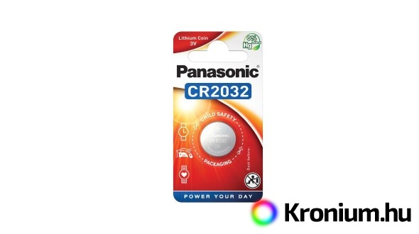 Panasonic CR2032 lítium gombelem