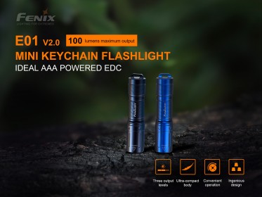 Zseblámpa Fenix E01 V2.0