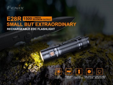 Fenix E28R tölthető zseblámpa