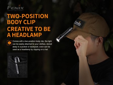 LED zseblámpa Fenix LD30 + USB akkumulátor 3400 mAh