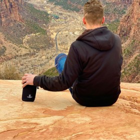 Titánium palack slim 600 ml