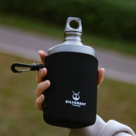 Titánium palack slim 600 ml