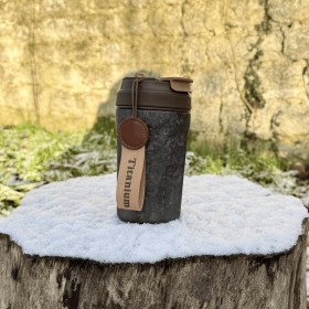 SilverAnt titán termosz bögre 400 ml