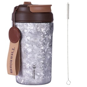 SilverAnt titán termosz bögre 400 ml