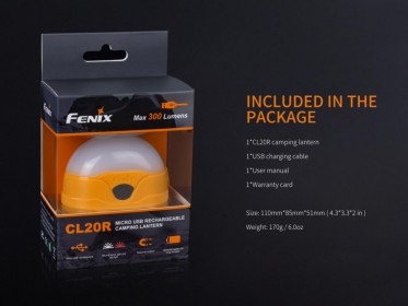 Tölthető lámpás Fenix CL20R