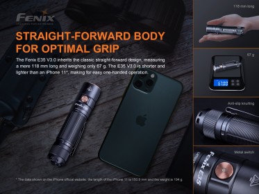 LED lámpa Fenix E35 V3.0