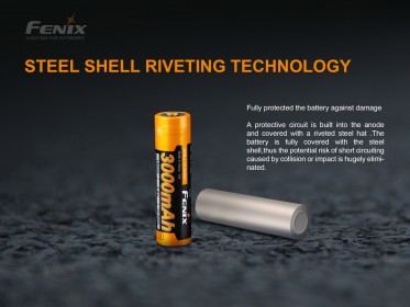 Nagyáramú akkumulátor Fenix 18650 3000 mAh (Li-Ion)