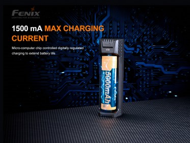 USB töltő Fenix ARE-X1 V2.0 (Li-ion)