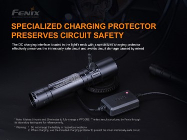 Újratölthető ATEX lámpa Fenix WF30RE
