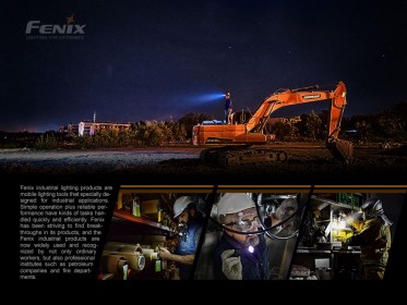 Újratölthető ATEX lámpa Fenix WF30RE