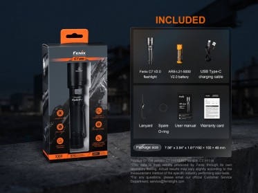 Tölthető zseblámpa Fenix C7 V2.0