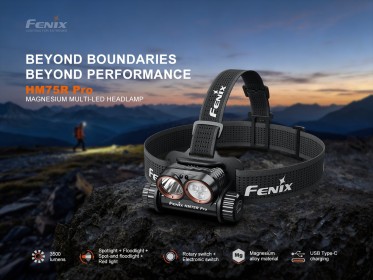 Fenix HM75R Pro tölthető fejlámpa