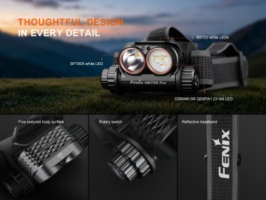 Fenix HM75R Pro tölthető fejlámpa