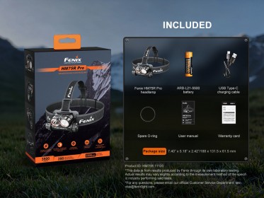 Fenix HM75R Pro tölthető fejlámpa