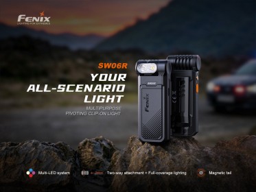 Fenix SW06R multifunkciós zseblámpa