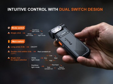 Fenix SW06R multifunkciós zseblámpa