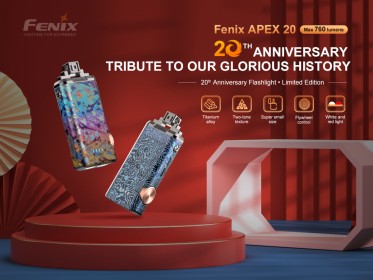 Fenix APEX 20 titán elemlámpa - kék