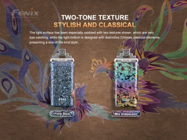 Fenix APEX 20 titán elemlámpa - kék