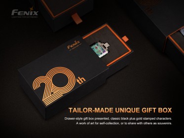 Fenix APEX 20 titán elemlámpa - kék