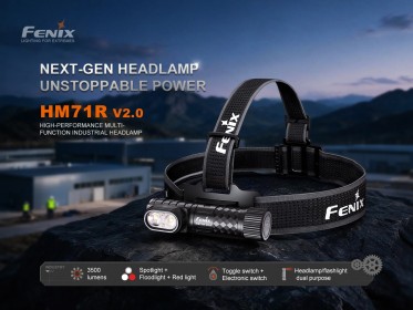 Fenix HM71R V2.0 tölthető fejlámpa