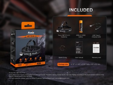 Fenix HM71R V2.0 tölthető fejlámpa