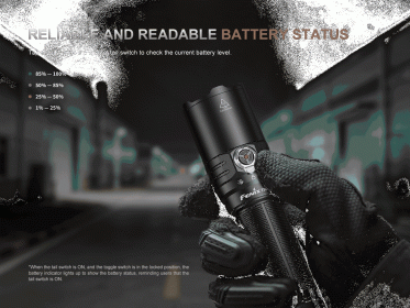 Fenix TK15R tölthető LED zseblámpa