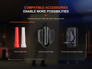 Fenix TK25R tölthető zseblámpa