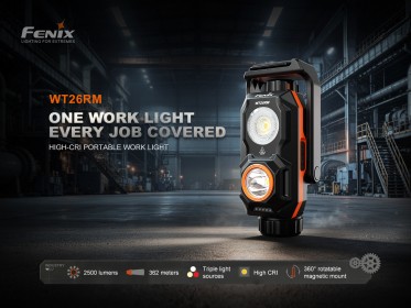 Fenix WT26R munkalámpa és lámpás