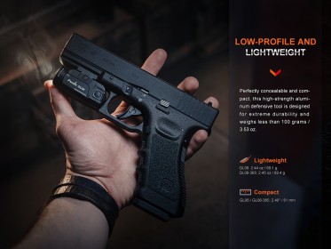 Fenix GL06-365 fegyverlámpa SIG Sauer P365-höz