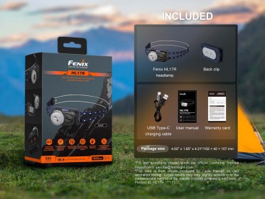 Fenix HL17R tölthető fejlámpa