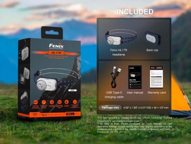 Fenix HL17R tölthető fejlámpa