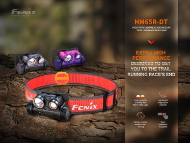 Fenix HM65R-DT tölthető fejlámpa