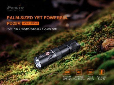 Fenix PD25R LED zseblámpa