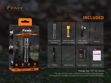 Fenix PD35 V3.0 LED lámpa