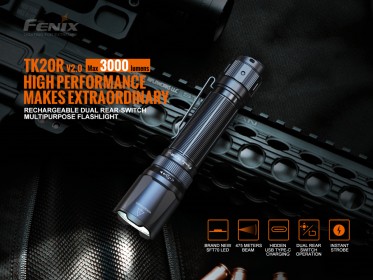 Fenix TK20R V2.0 taktikai tölthető lámpa