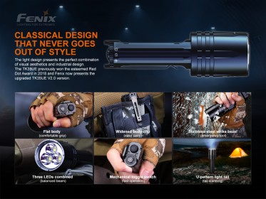 Fenix TK35 UE V2.0 + töltő szett