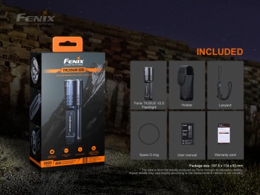 Fenix TK35 UE V2.0 + töltő szett