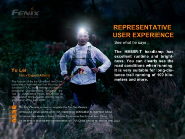 Fenix HM65R-T tölthető fejlámpa
