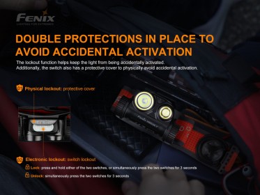 Fenix HM65R-T tölthető fejlámpa