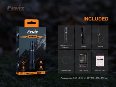 LED elemlámpa Fenix PD32 V2.0