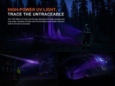 Tölthető LED zseblámpa Fenix LR50R V2.0